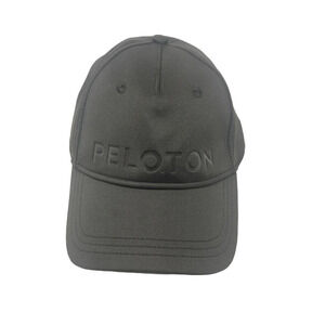 Peloton‎ Baseball Hat Black Embossed Unisex One Size